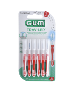 Brossettes interdentaires 0.8 mm Bte/6