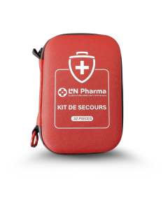 Trousse de secours 31 pi&egrave;ces + notices