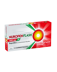 Flash 400mg comprim&eacute;s pellicul&eacute;s Bte/12