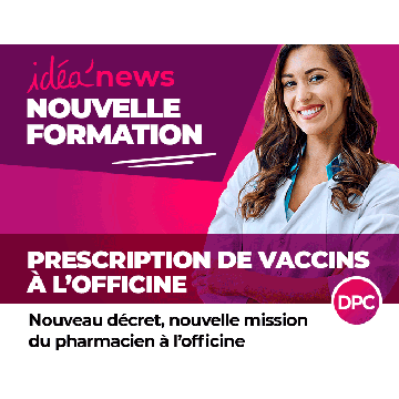 Prescription de vaccins à l'officine